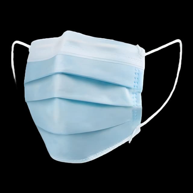 Procedure Mask McKesson Earloops One Size Fits Most Blue NonSterile ASTM Level 3 Adult