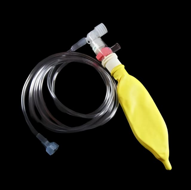 King Systems Anesthesia Breathing Circuit Coaxial Tube Single Limb Pediatric 1 Liter Bag Single Patient Use Jackson-Rees Circuit - 60772Z