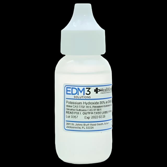 Histology Reagent Potassium Hydroxide ACS Grade 20% 30 mL