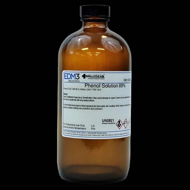 Chemistry Reagent Phenol ACS Grade 89% w/v 16 oz.