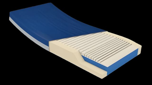 Bed Mattress Geo-Mattress® Plus Therapeutic Type 80 X 35 X 6 Inch