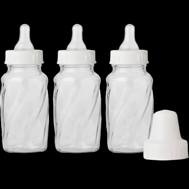 Evenflo Classic Glass Baby Bottle - 4 oz. for Infants