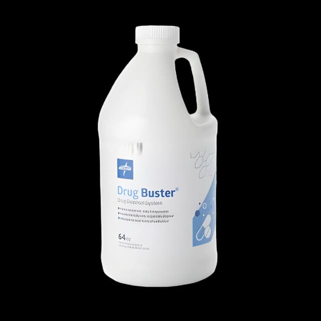 Drug Disposal Solution Drug Buster System Liquid, 64 oz.