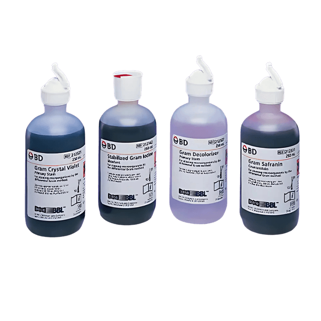 Gram Stain Set BD BBL™ 4 X 250 mL - 212539