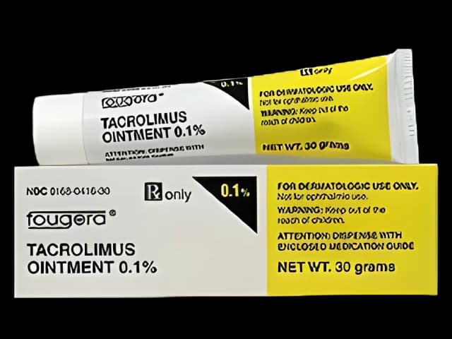 Tacrolimus 0.1% Ointment by Sandoz - 30g Tube
