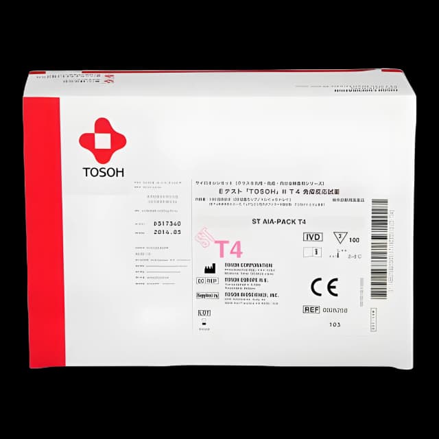 Immunoassay Reagent ST AIA-Pack® Thyroxine (T4) For AIA Automated Immunoassay Systems 100 Tests