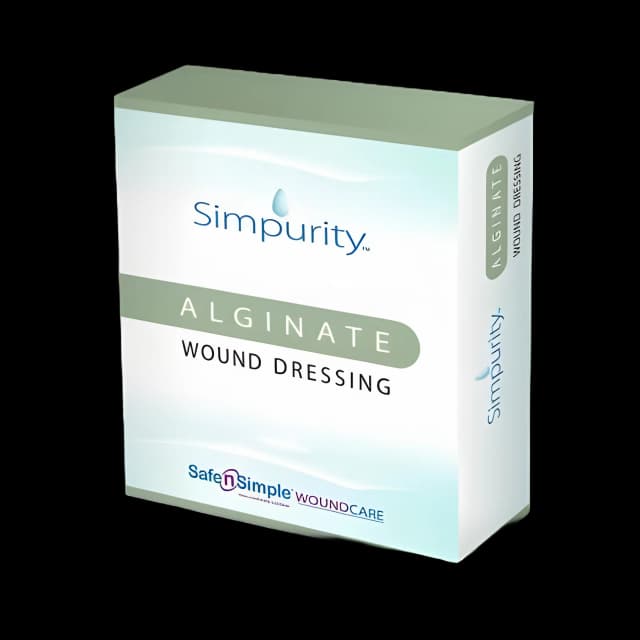 Alginate Dressing Simpurity™ 4 X 8 Inch Rectangle