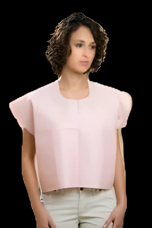 Exam Cape Blue One Size Fits Most Front / Back Opening Without Closure Unisex - 70219N
