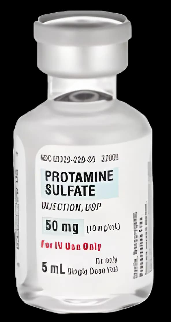 Protamine Sulfate 10 mg / mL Injection Single-Dose Vial 5 mL - 63323022905