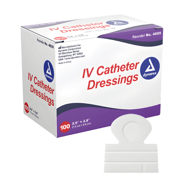 IV Catheter Dressing, Sterile, 2.9" x 3.8"