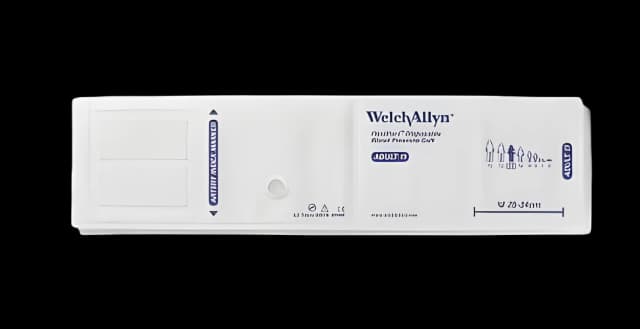 Single Patient Use Blood Pressure Cuff FlexiPort® 32 to 43 cm Arm Cloth Fabric Cuff Adult Long Cuff - SOFT-12L-1HP