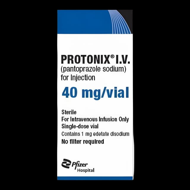 Protonix® IV Pantoprazole Sodium 40 mg Injection Single-Dose Vial - 00008092360