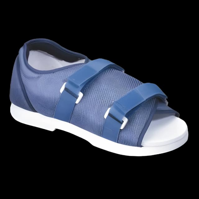 Mesh Top Post-Op Shoe Small Female Blue