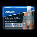 Attends® Men's Absorbent Underwear S/M - Heavy Absorbency