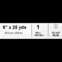 Stockinette Tubular McKesson 6 Inch X 25 Yard Cotton NonSterile