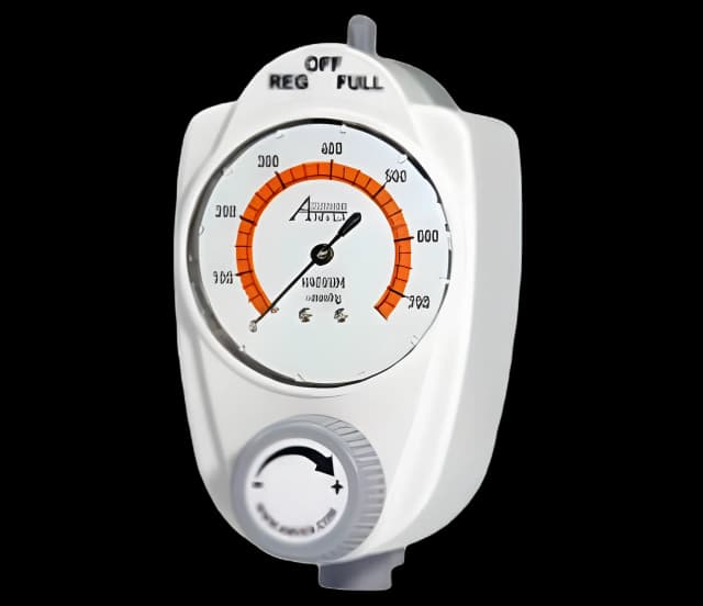 Vacuum Regulator Continuous 0 - 760 mmHg Ohmeda Outlet, Tubing Nipple Inlet