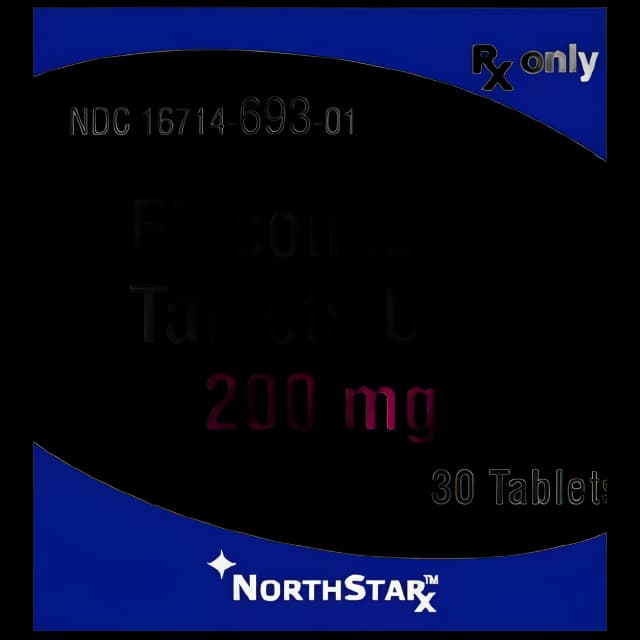 Fluconazole 200 mg Tablet Bottle 30 Tablets - 16714069301