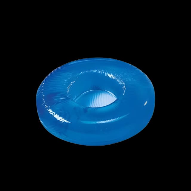 Head Positioner Donut AliMed® AliBlue™ 5-1/2 X 2-1/4 X 1-1/4 Inch Gel Freestanding