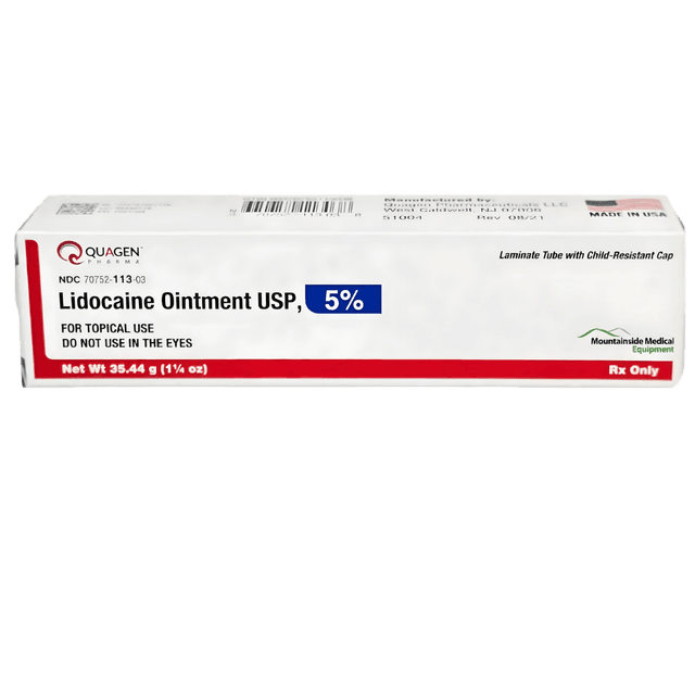 LIDOCAINE 5% Topical Ointment 35.44GM