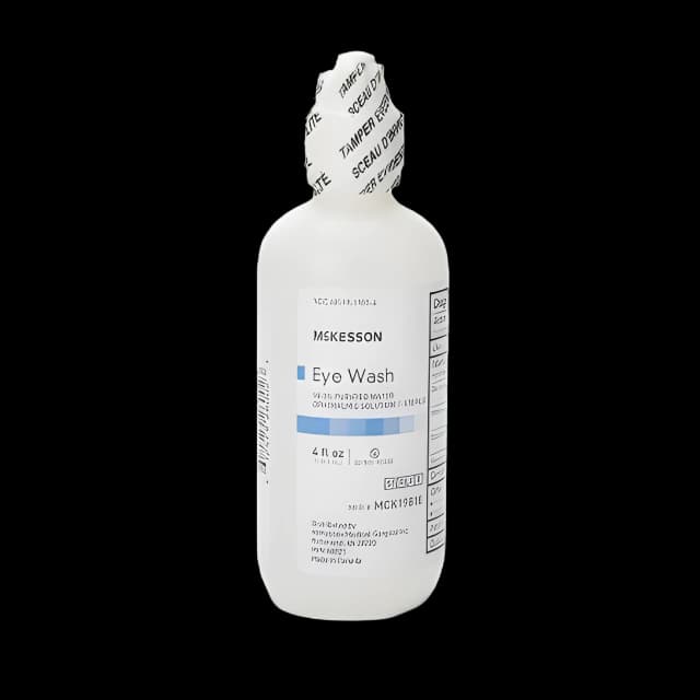 McKesson Sterile Eye Wash Solution 4 oz - Eye Cleansing
