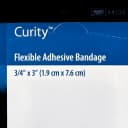 Adhesive Strip Curity™ 3/4 X 3 Inch Fabric Rectangle Tan Sterile