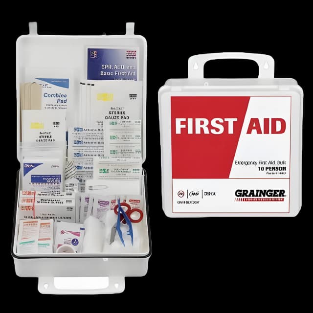 First Aid Kit 10-Person ANSI-Compliant - 136 Pieces