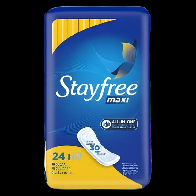 Feminine Pad Stayfree® Maxi Regular Absorbency