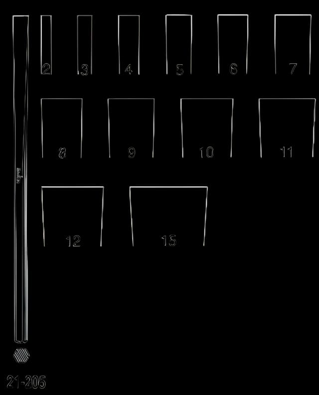 Osteotome Miltex® Sheehan 3 mm Width Straight Blade OR Grade Stainless Steel NonSterile 6-1/4 Inch Length