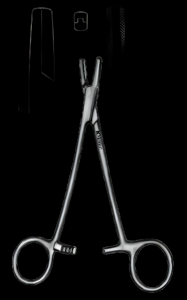 Wire Pulling Forceps 6-1/2 Inch Length