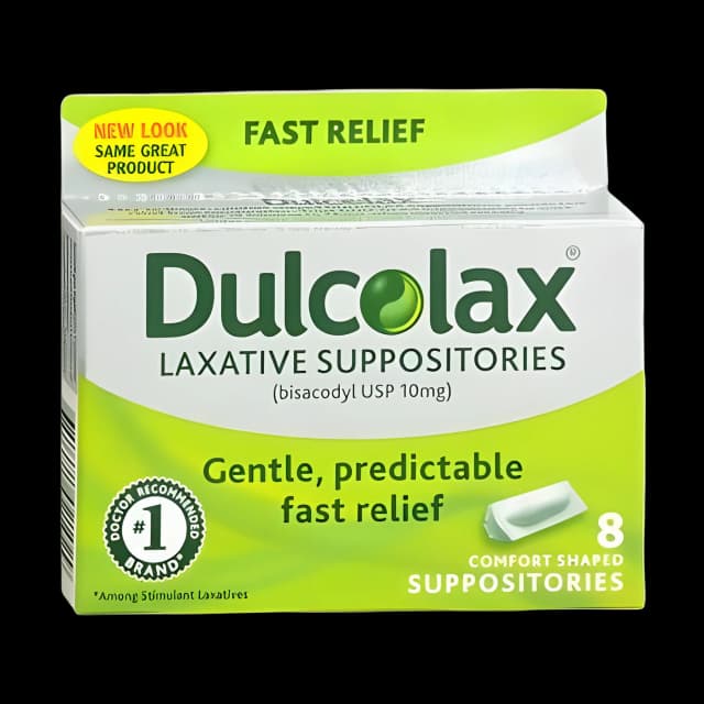 Dulcolax Suppository 10 mg - Constipation Relief