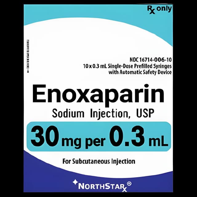Enoxaparin Sodium 30 mg Prefilled Syringe - NorthStar Rx