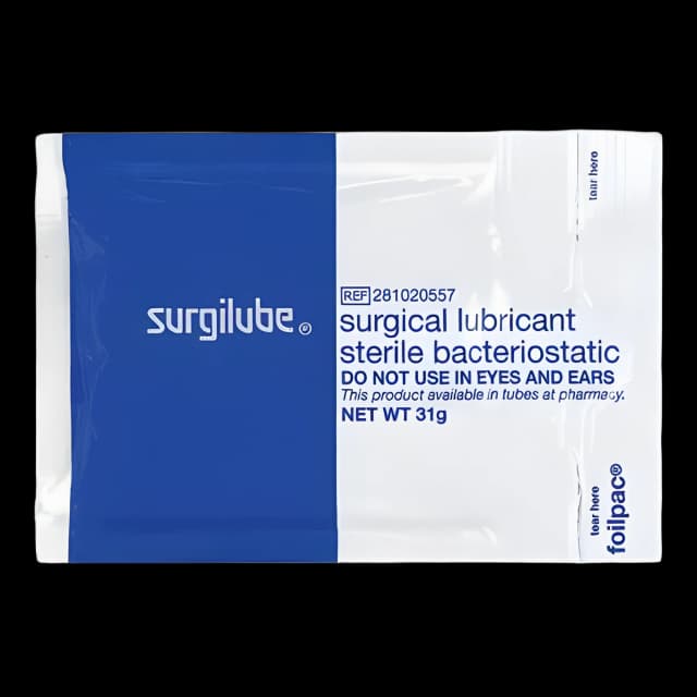 Surgilube Carbomer-Free Lubricating Jelly 31g - Sterile