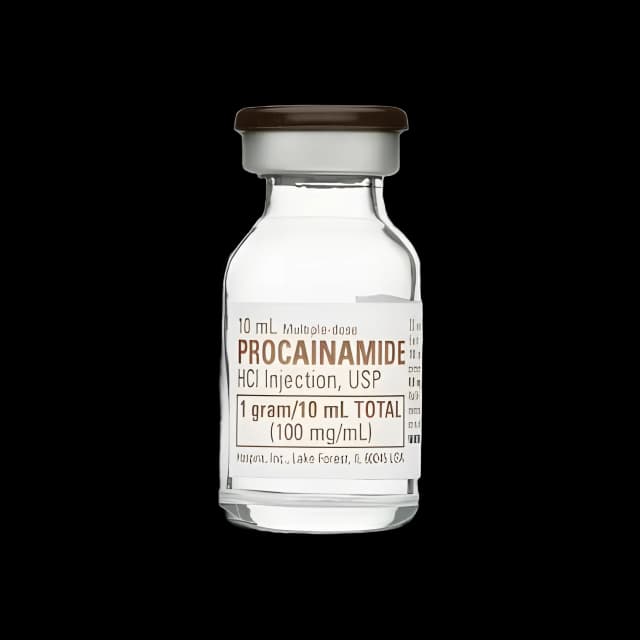 Procainamide HCl 100 mg / mL Injection Multiple-Dose Vial 10 mL - 1016620
