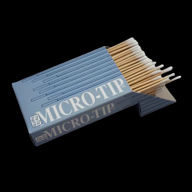 Swabstick Micro-Tip® Cotton Tip Wood Shaft 6 Inch NonSterile 200 per Pack