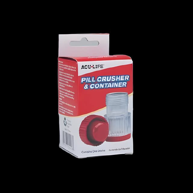 Acu-Life Pill Crusher - Easy Medication Grinder