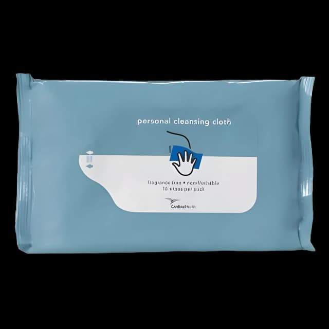 Cardinal Health Flushable Wipes - Unscented, 16ct Soft Pack