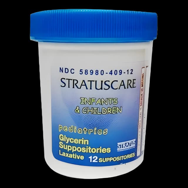 Laxative Suppository 12 Per Jar 1 Gram Strength Glycerin