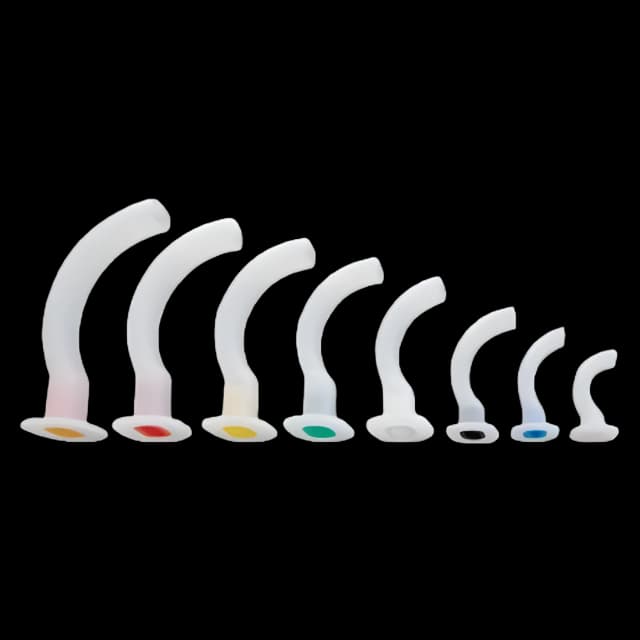 Guedel Oropharyngeal Airway SunMed® 100 mm Length Size 5 Adult - 1-1504-99