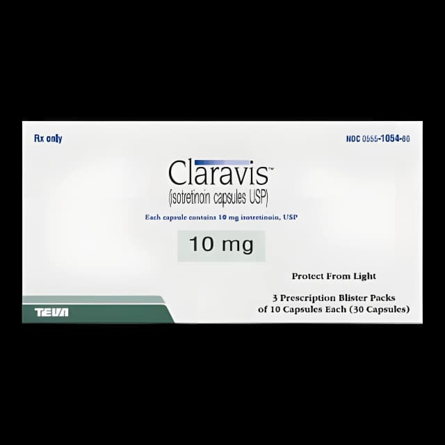Claravis™ Isotretinoin 10 mg Capsule Blister Pack 30 Capsules
