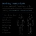 Rinse-Free Bath Wipe Essential Bath® Medium Weight Soft Pack Scented 8 Count