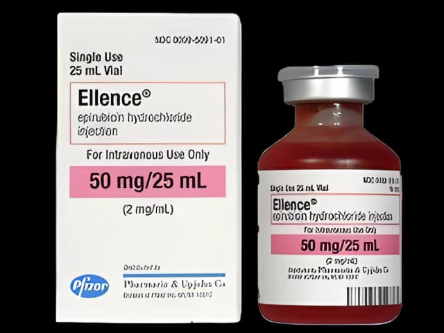 Ellence® Epirubicin HCl, Preservative Free 2 mg / mL Injection Single-Use Vial 25 mL