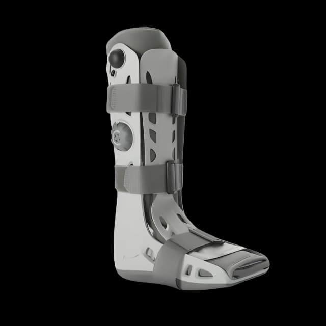 Air Walker Boot Aircast® AirSelect™ Standard Pneumatic Adult Large Tall - 01EF-L