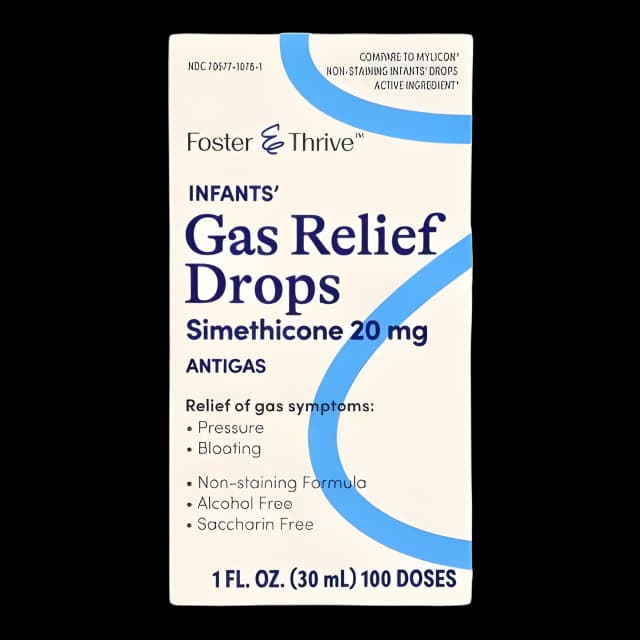 Infant Gas Relief Foster & Thrive™ 20 mg / 0.3 mL Strength Oral Drops 1 oz.