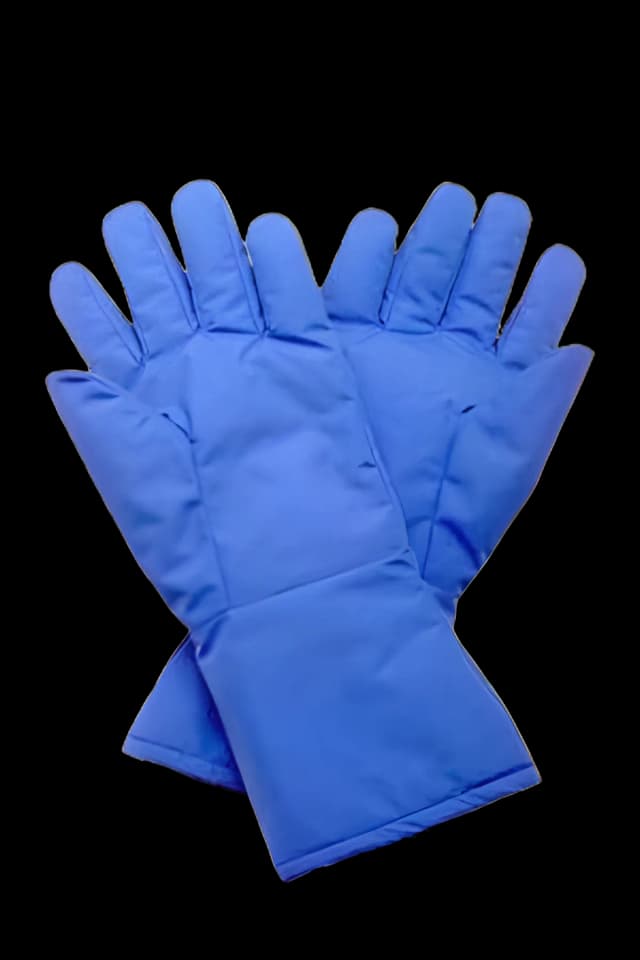 Cryogenic Glove Cryo-Gloves® Mid-Arm Size 8 Water Resistant Material Blue 14 to 15 Inch Straight Cuff NonSterile