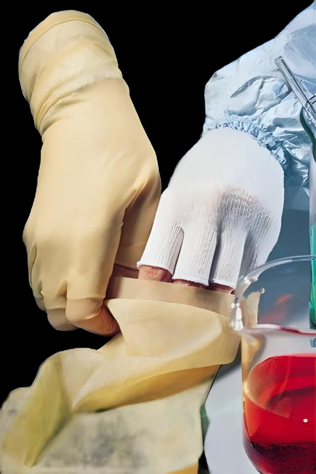 Glove Liner BCR® Half-Finger Polyester White Regular - 19037187