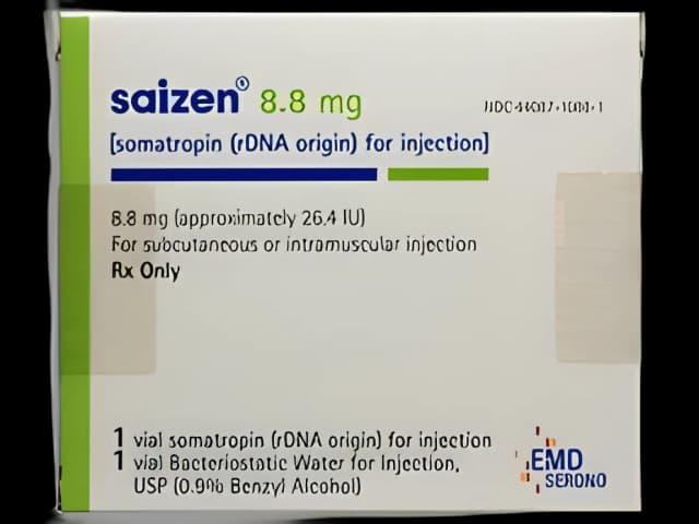 Saizen® Somatropin 8.8 mg Injection Vial
