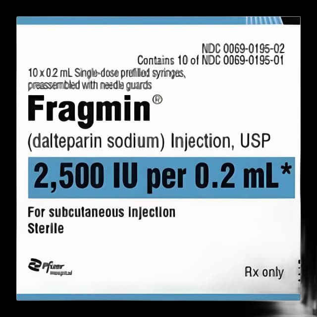 Buy FRAGMIN Dalteparin Sodium 2,500 U Prefilled Syringe