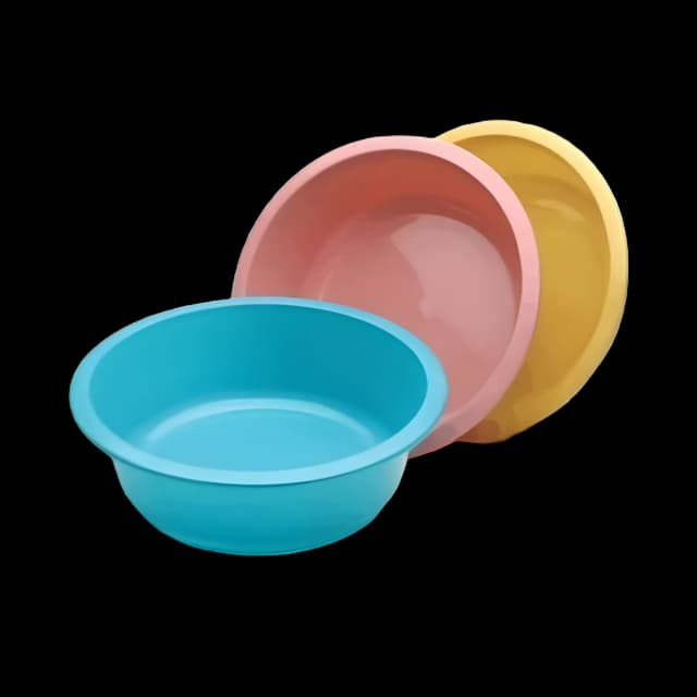 Medegen 6 Qt Round Wash Basin - NonSterile | Medical Supplies