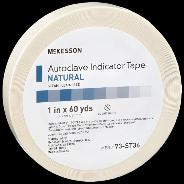 Steam Indicator Tape McKesson 1 Inch X 60 Yard Steam - 73-ST36