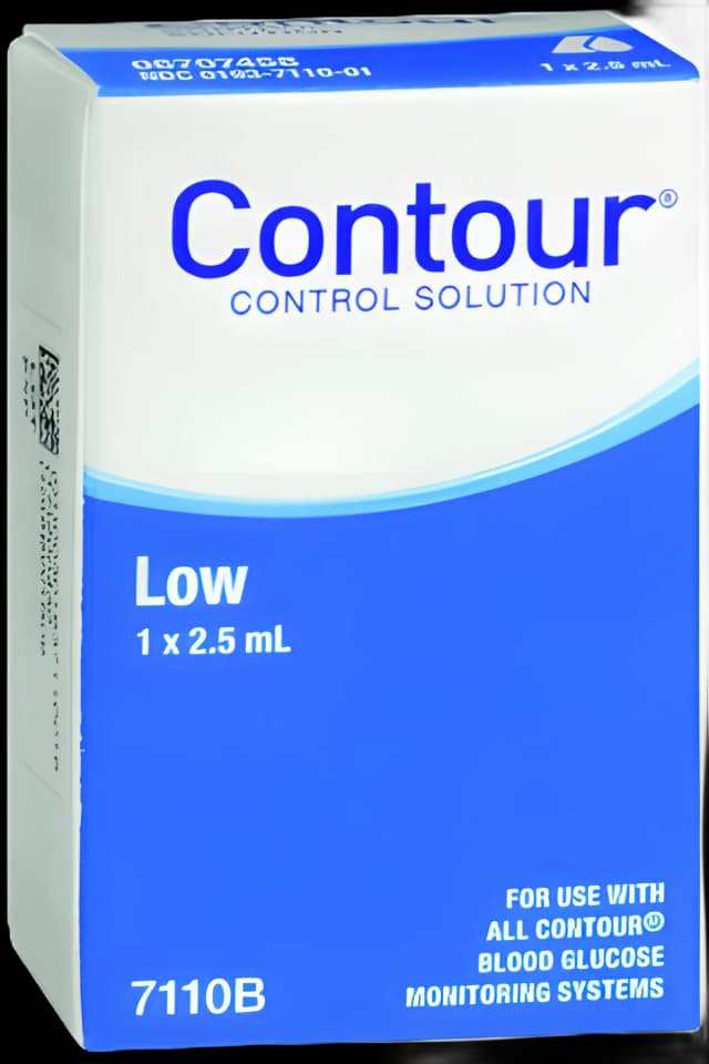 Contour® 2.5 mL Low Level Glucose Control Solution